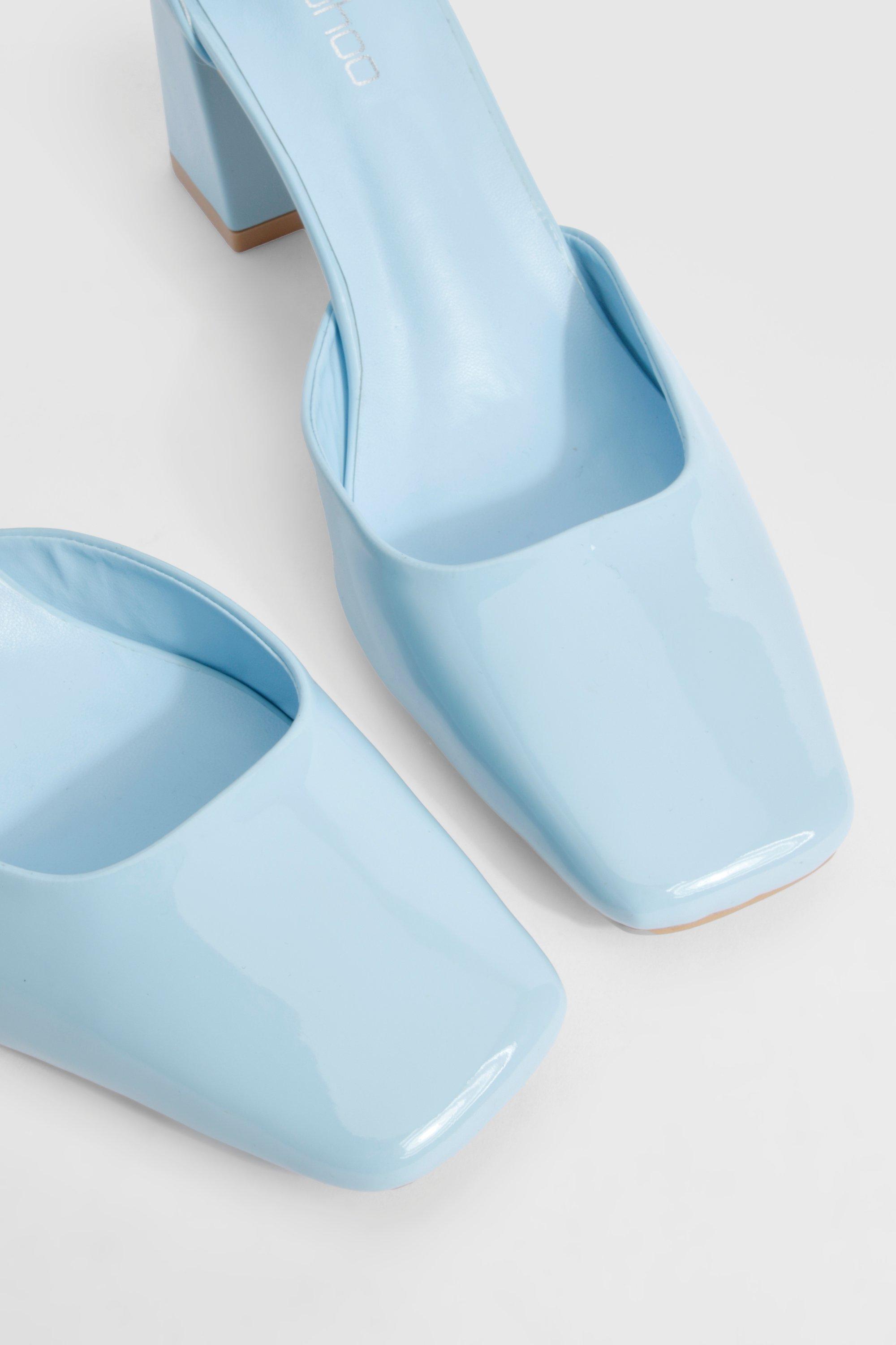 Baby blue mules 2025